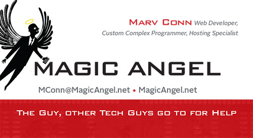 MagicAngel Business card